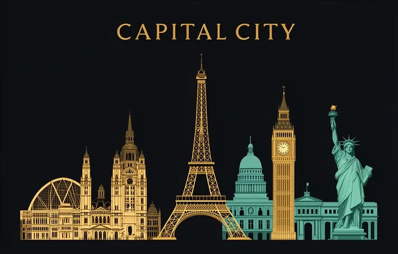 Play Capital City Quiz - Match capitals to countries
